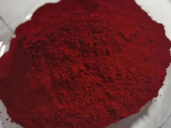 Polvo colorante rojo/amarillo/naranja/violeta pigmento orgánico para plástico/pintura/tinta